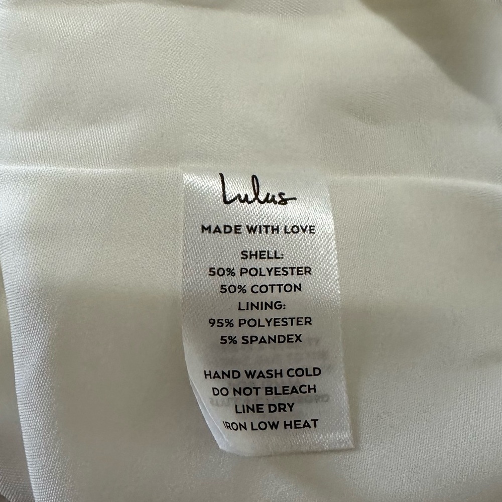 Feeling Like Forever White Jacquard Organza Lace-Up Midi Dress - Picture 6 of 8